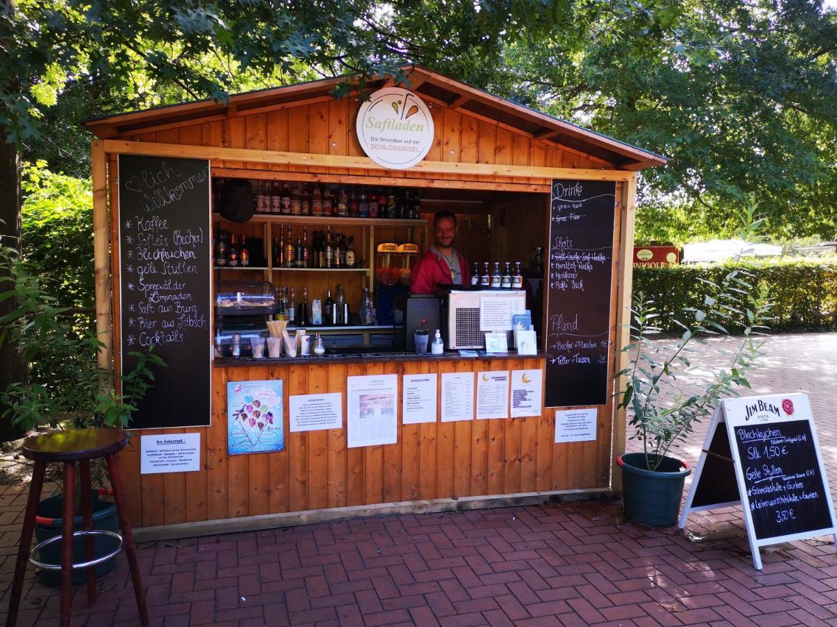 Spreewald Ferienwohnung Wollgast Lubben Bagian luar foto