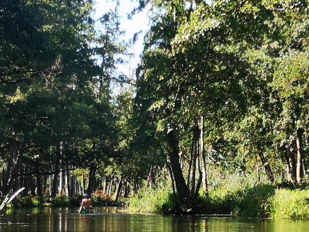 Spreewald Ferienwohnung Wollgast Lubben Bagian luar foto