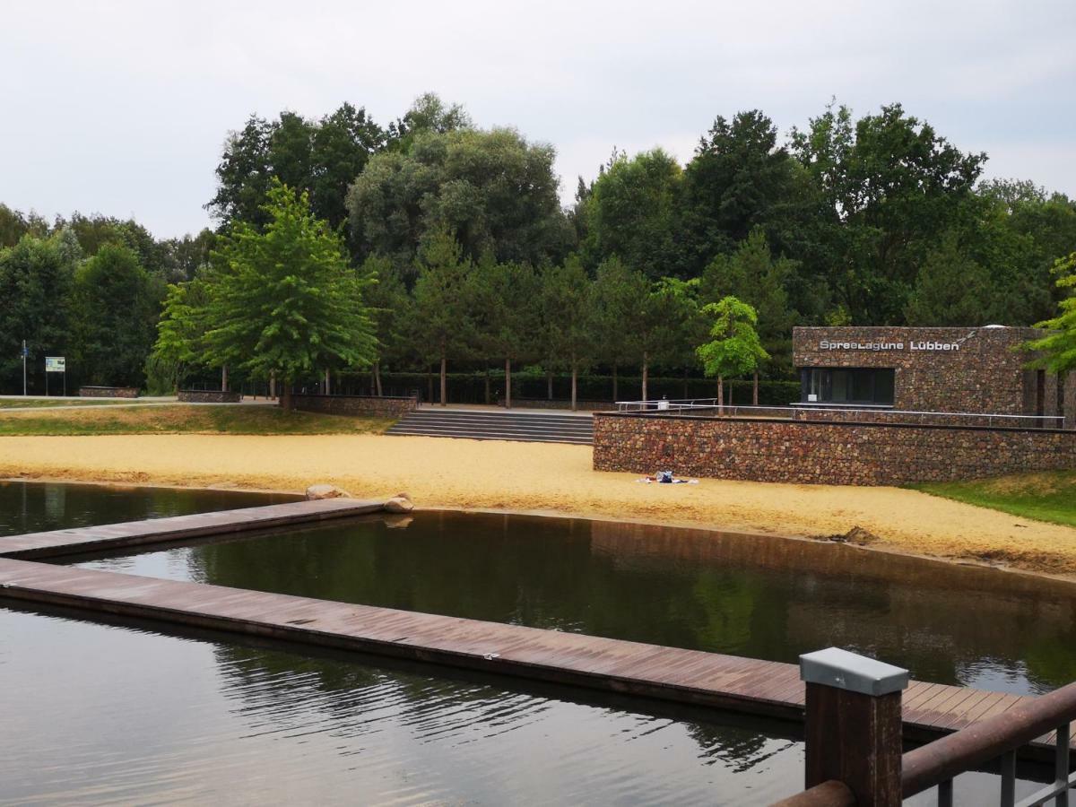 Spreewald Ferienwohnung Wollgast Lubben Bagian luar foto